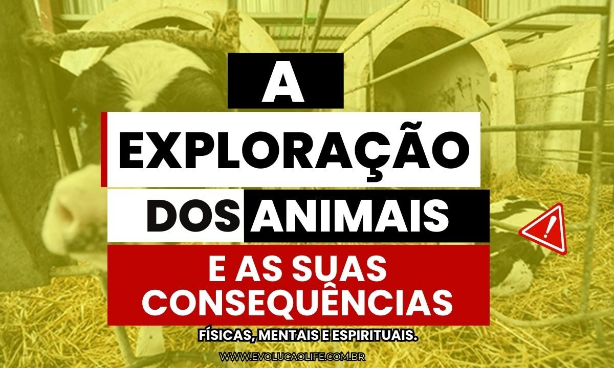 A EXPLORAÇÃO DOS ANIMAIS E AS SUAS CONSEQUÊNCIAS